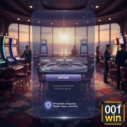 Imagem do link de acesso VIP do site 001win, destacando exclusividade e benefícios especiais.